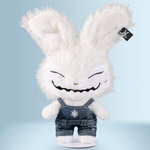Halloween Scary Stuffed Animal Creepy Spooky Plush Bunny Movable Limbs Doll